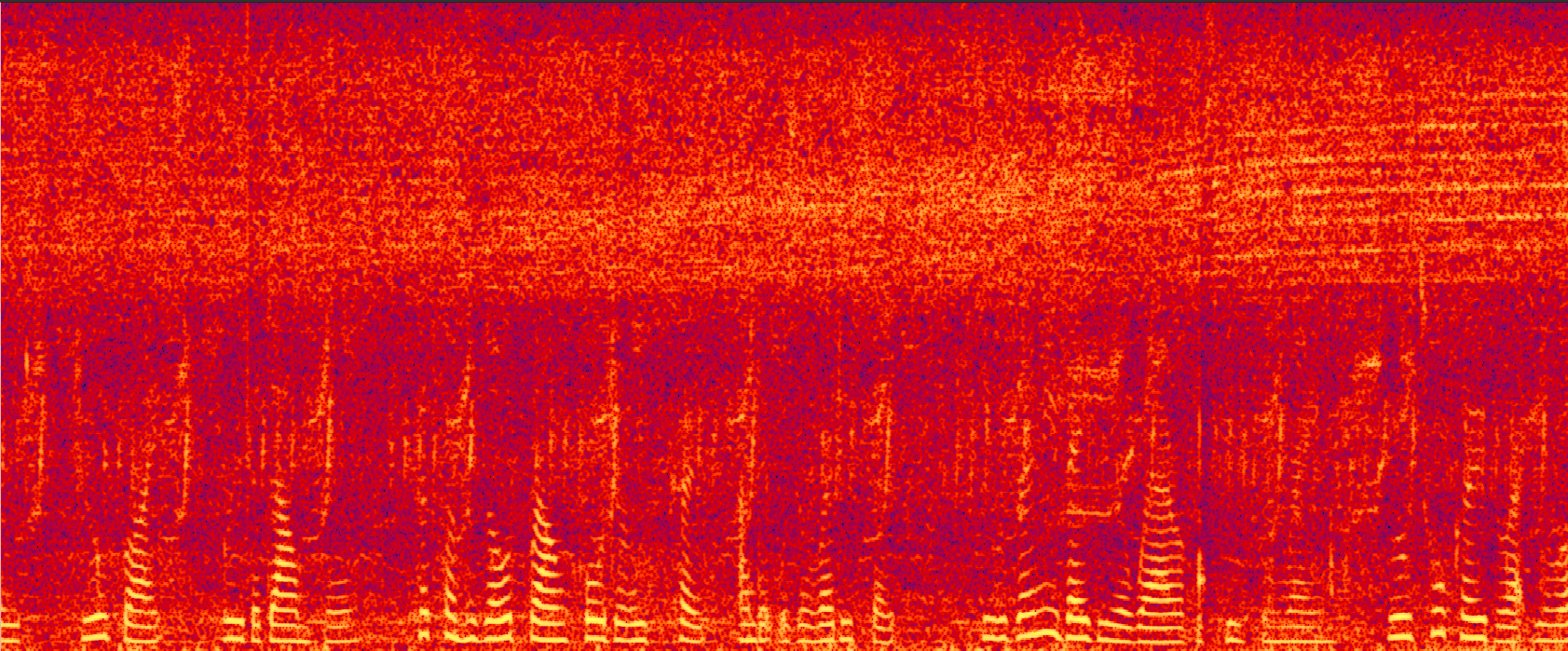 Noisy Speech Spectrogram