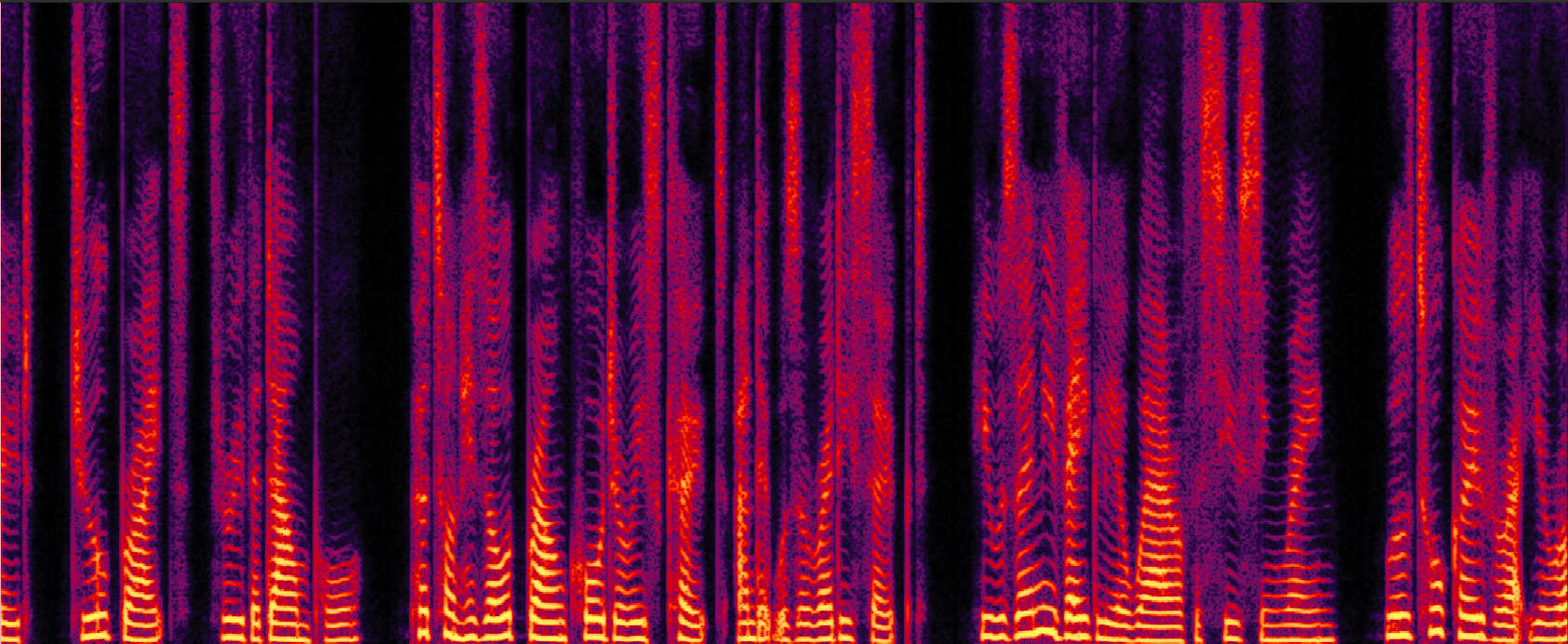 Enhanced Speech Spectrogram