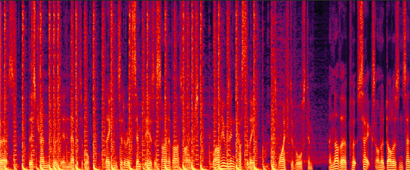 Noisy Speech Spectrogram