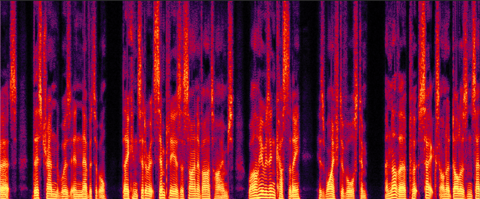 Enhanced Speech Spectrogram