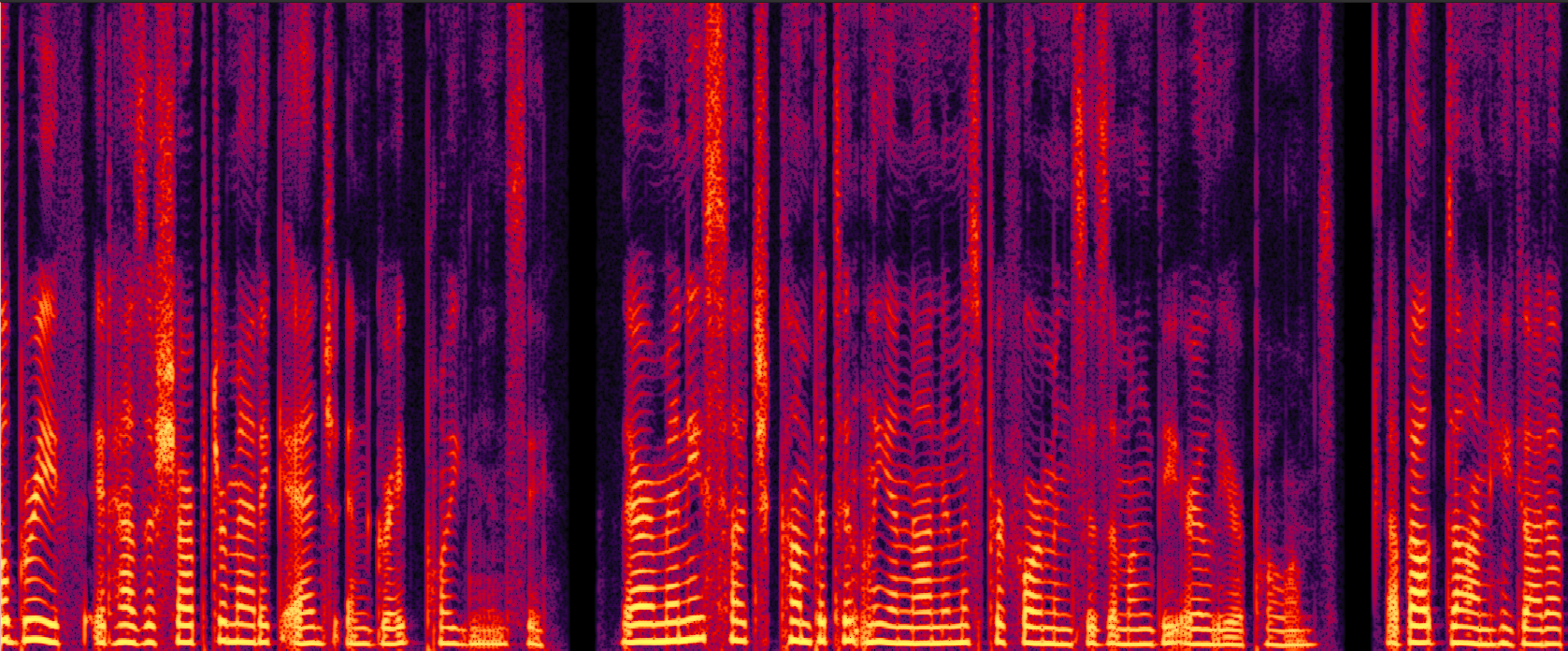 Clean Speech Spectrogram