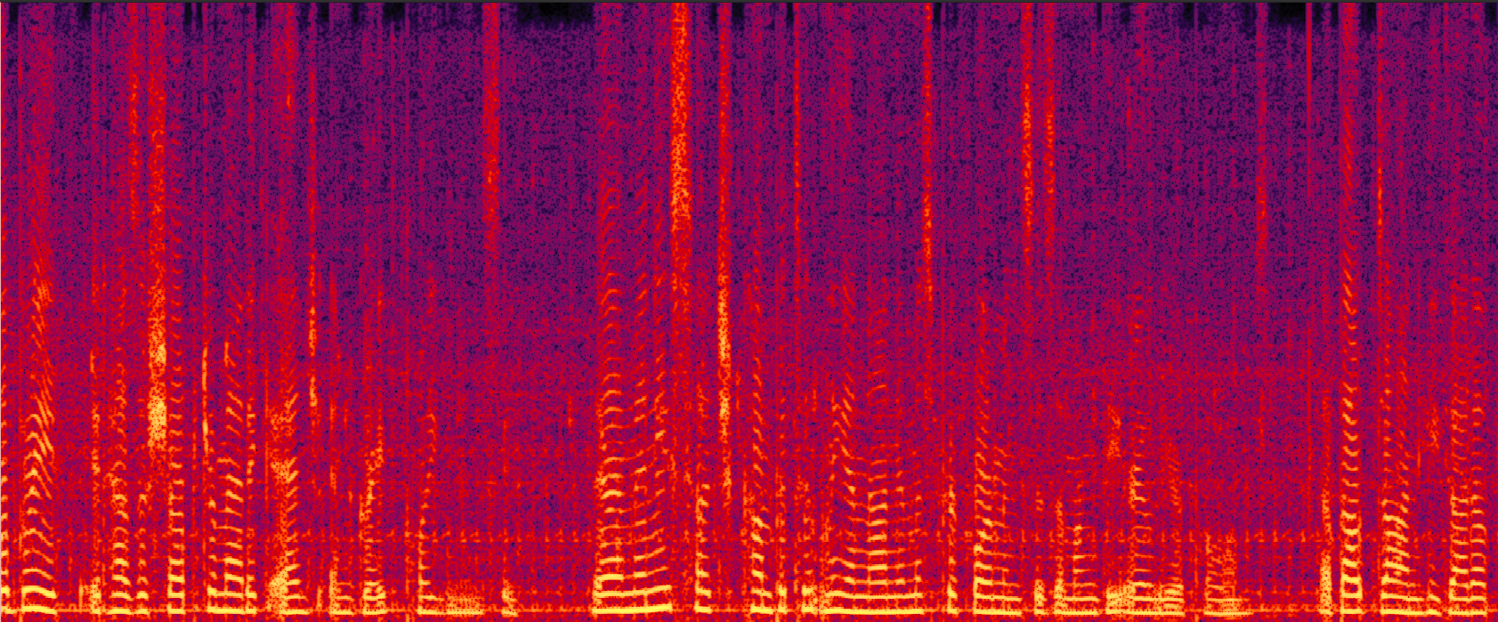 Noisy Speech Spectrogram