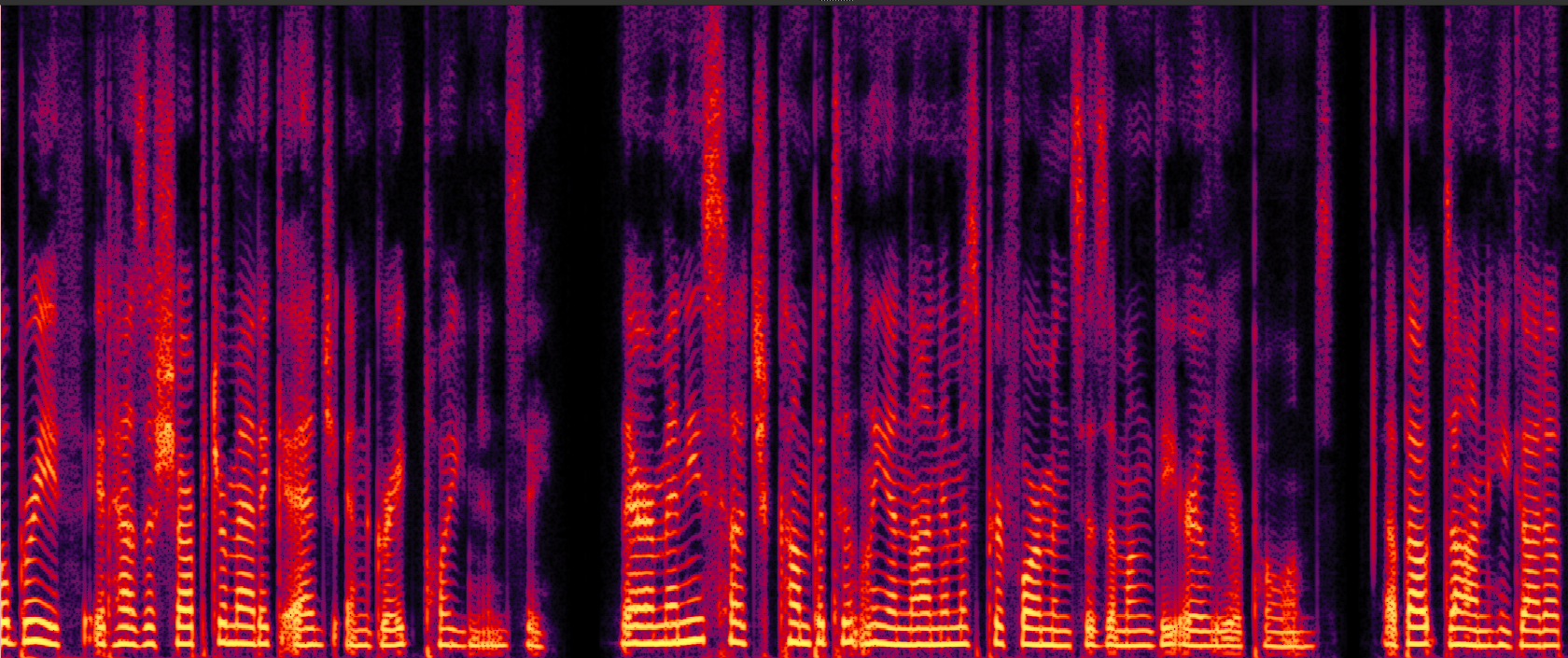 Enhanced Speech Spectrogram