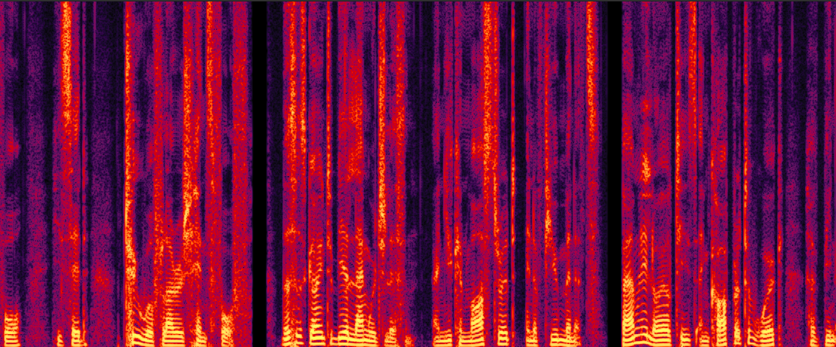 Clean Speech Spectrogram