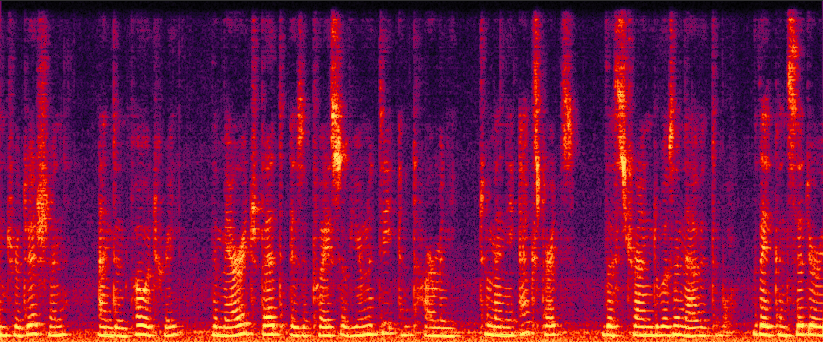 Noisy Speech Spectrogram