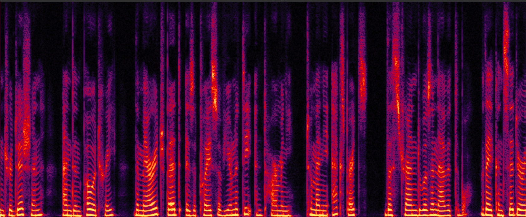 Enhanced Speech Spectrogram
