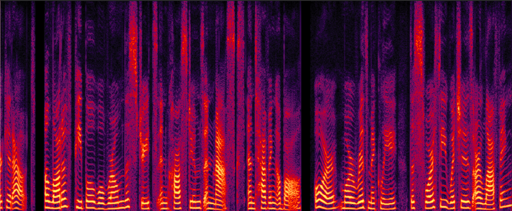 Clean Speech Spectrogram