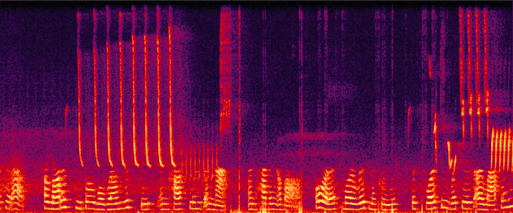 Noisy Speech Spectrogram