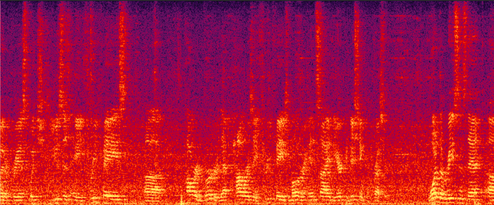 Degraded Speech Spectrogram